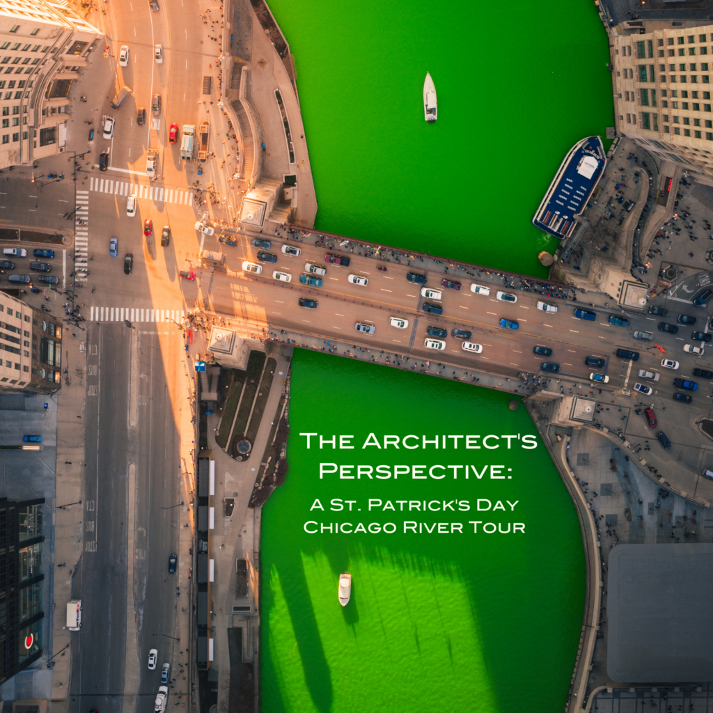 The Chicago River: An Architect's Perspective on St. Patrick's Day 28 a st. patricks day architecure tour with richards architec LinkedIn Video Ad